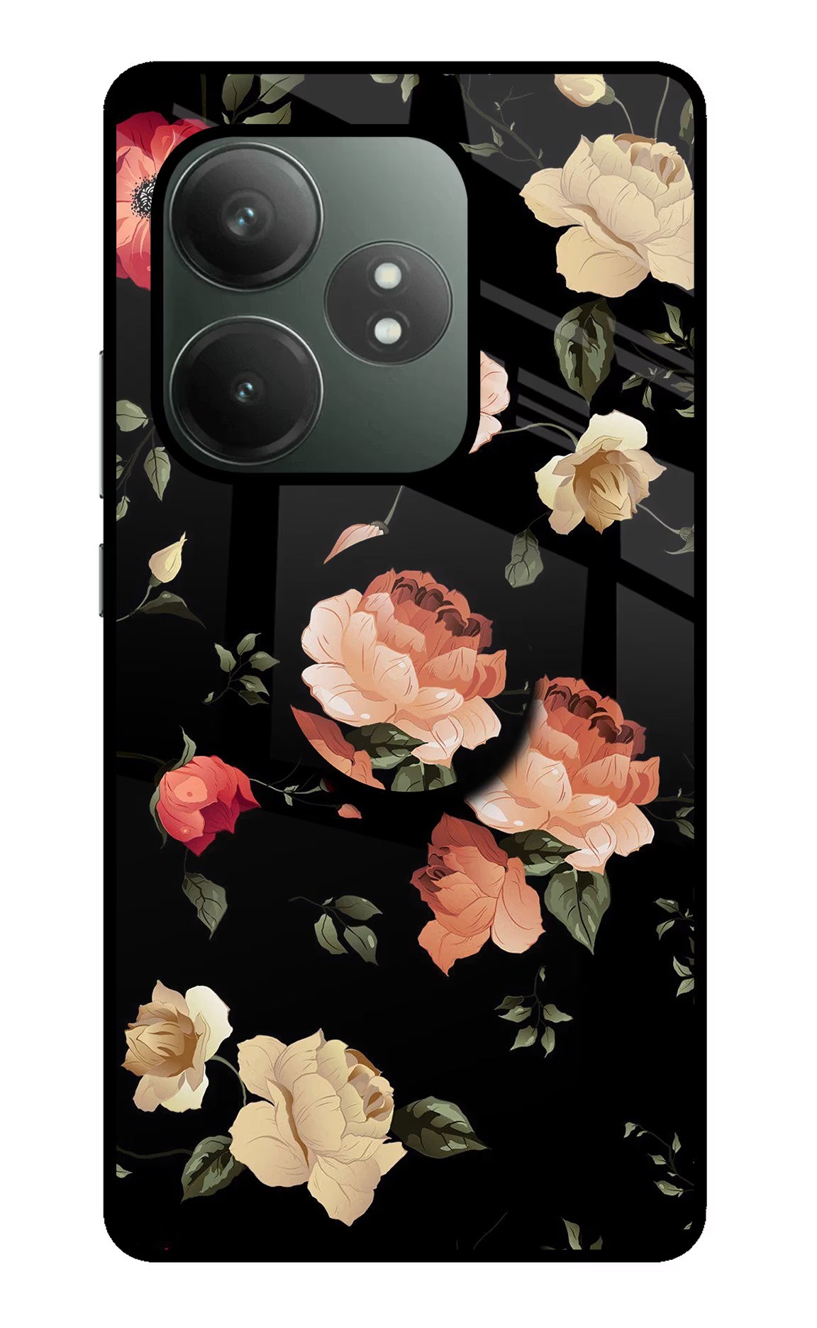 Flowers Realme GT 6T 5G Pop Case by Casekaro