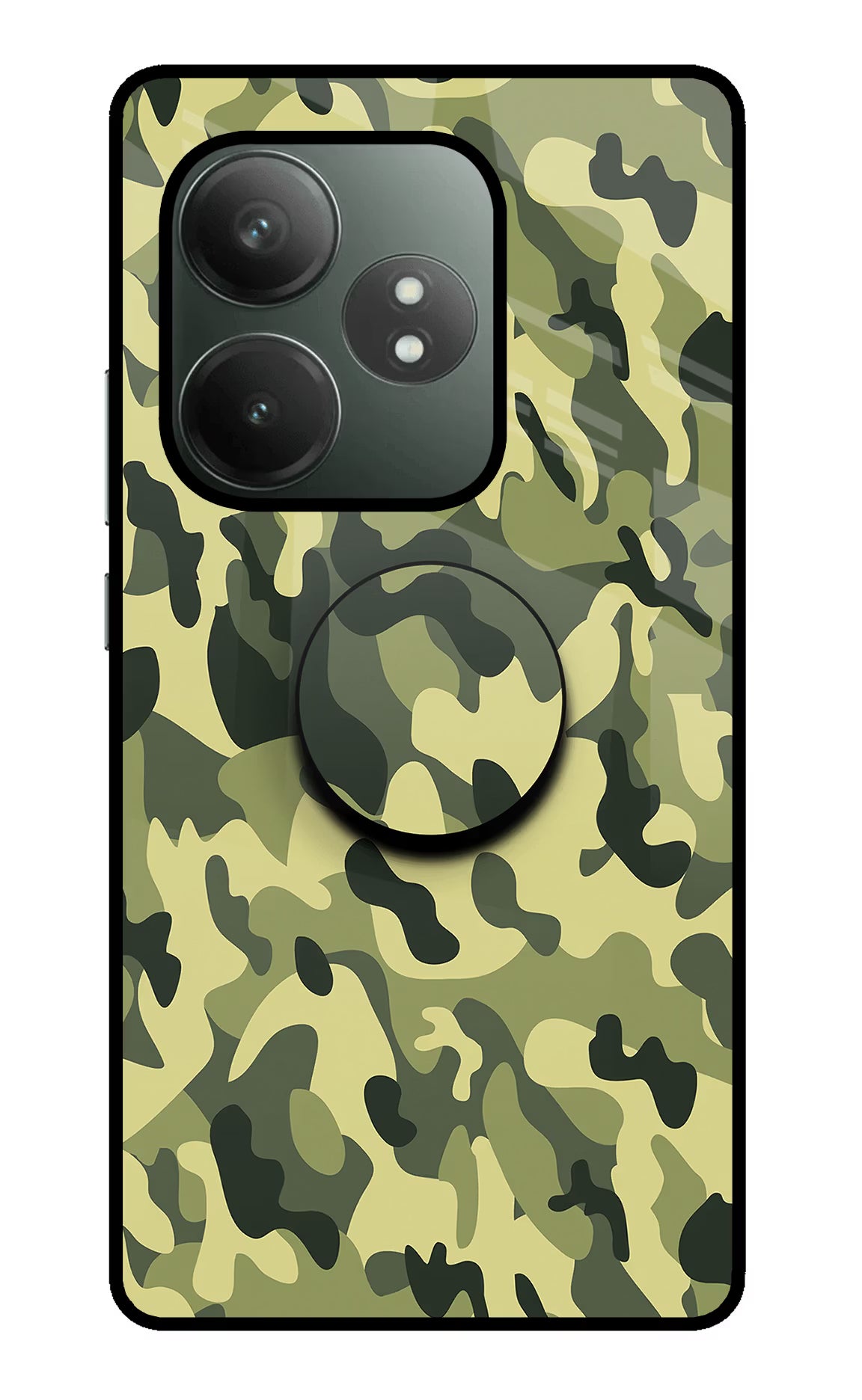 Camouflage Realme GT 6T 5G Pop Case by Casekaro