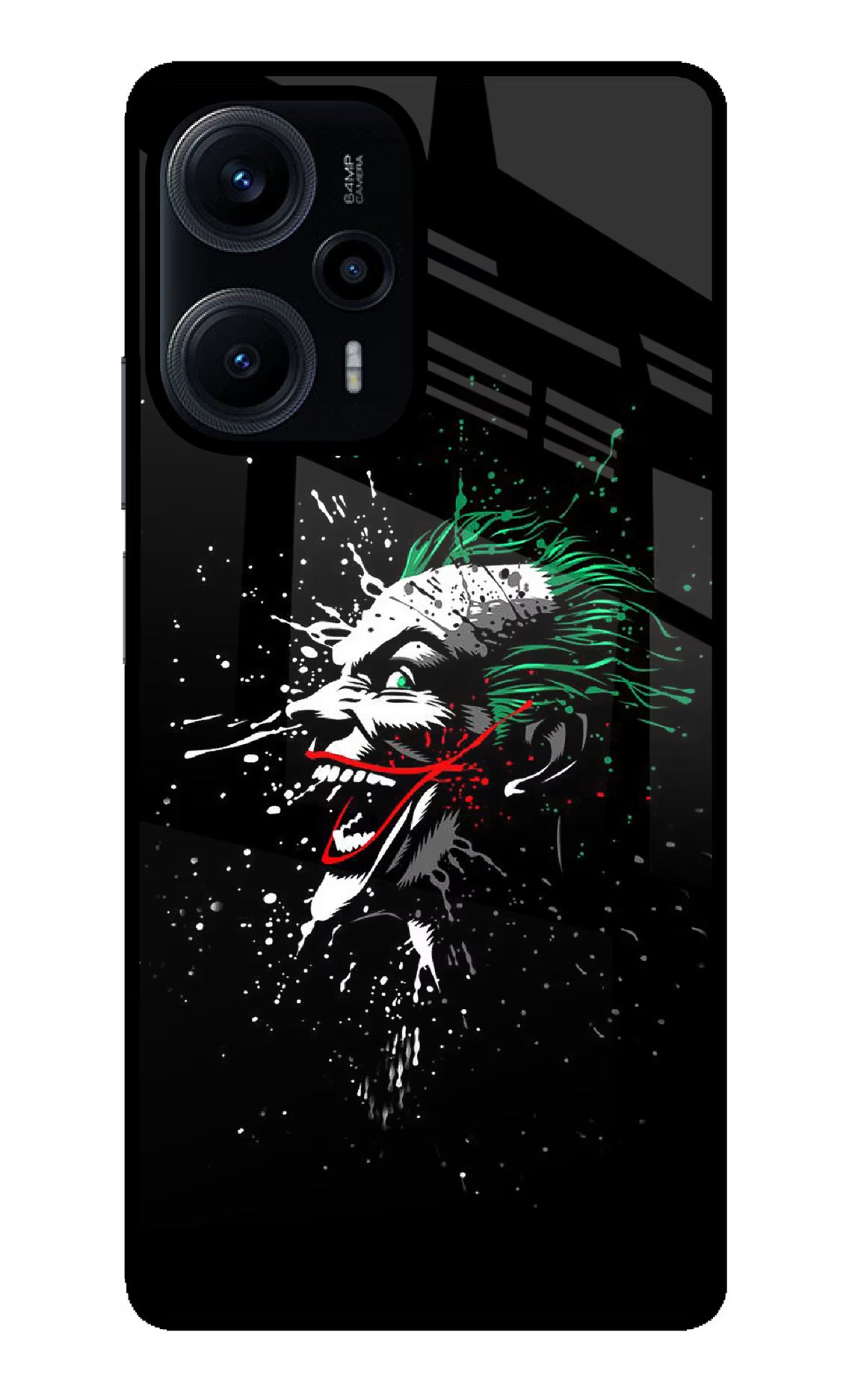 Joker Poco F5 5G Glass Case Back Cover by Casekaro