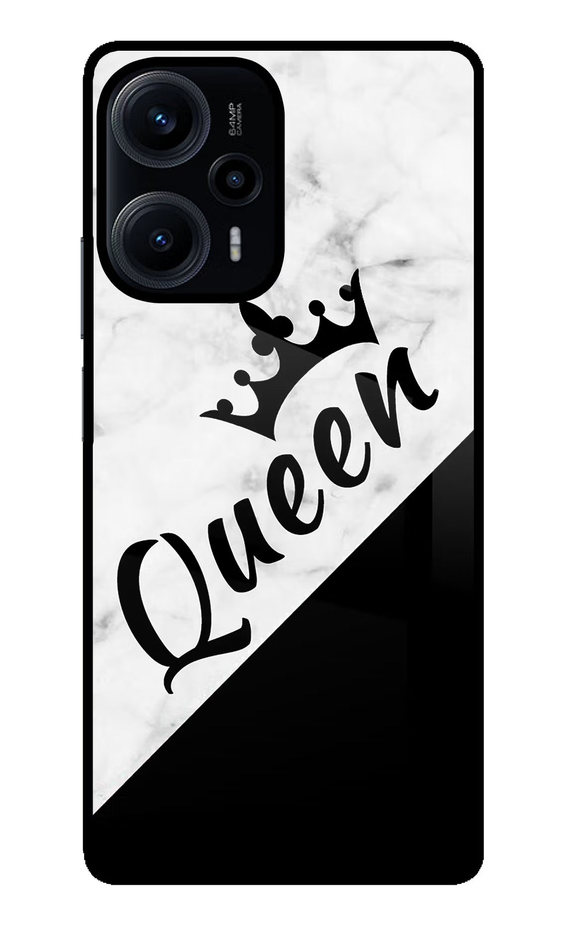 Queen Poco F5 5G Glass Case