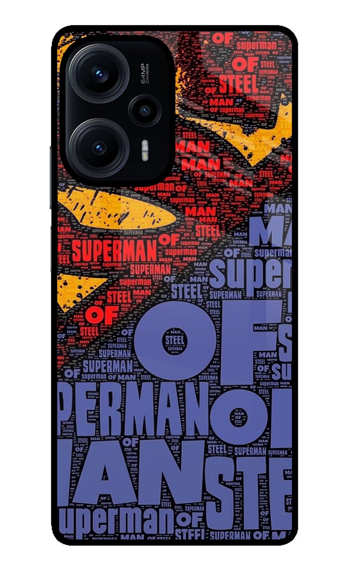 Superman Poco F5 5G Glass Case