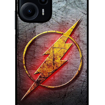 Flash Poco F5 5G Glass Case Back Cover by Casekaro