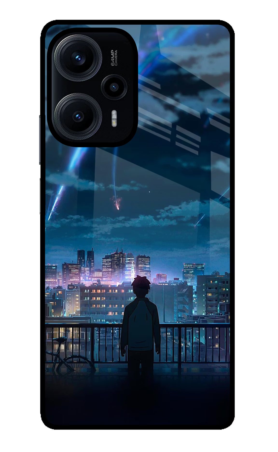 Anime Poco F5 5G Glass Case