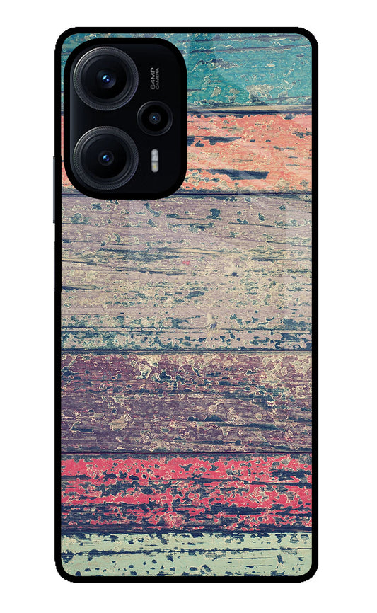 Colourful Wall Poco F5 5G Glass Case