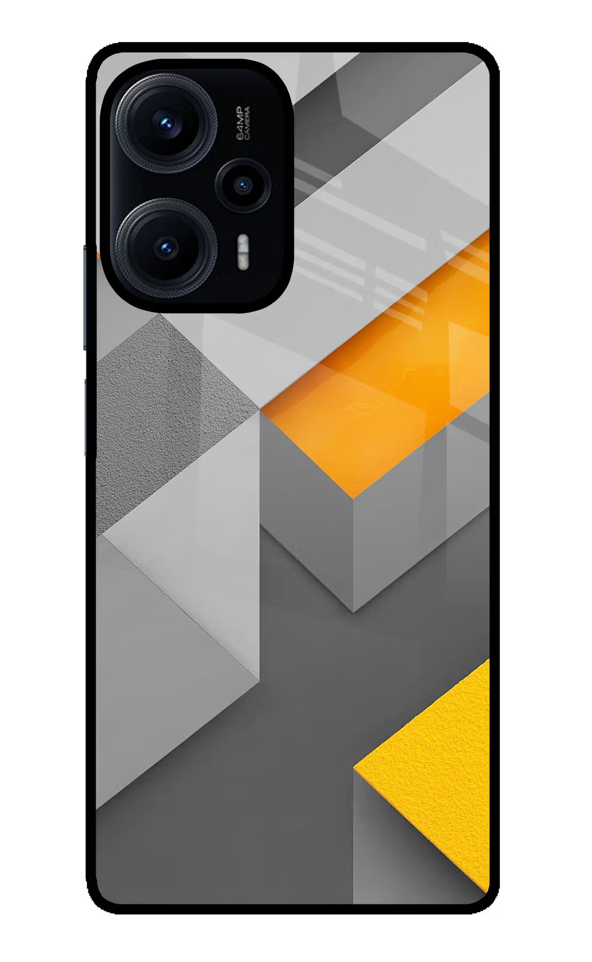 Abstract Poco F5 5G Glass Case