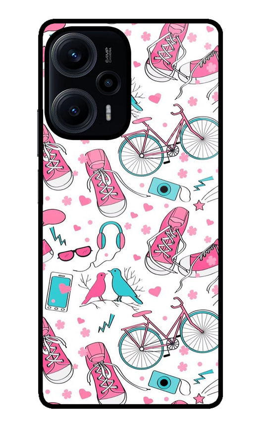 Artwork Poco F5 5G Glass Case