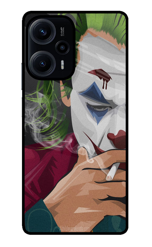 Joker Smoking Poco F5 5G Glass Case