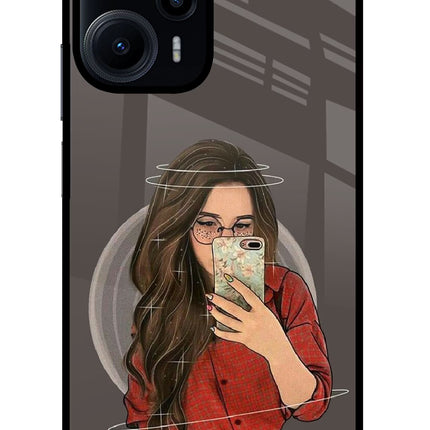 Selfie Queen Poco F5 5G Glass Case