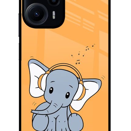 High On Music Poco F5 5G Glass Case
