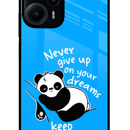 Keep Sleeping Poco F5 5G Glass Case