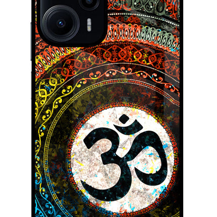 Om Cultural Poco F5 5G Glass Case