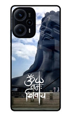 Om Namah Shivay Poco F5 5G Glass Case