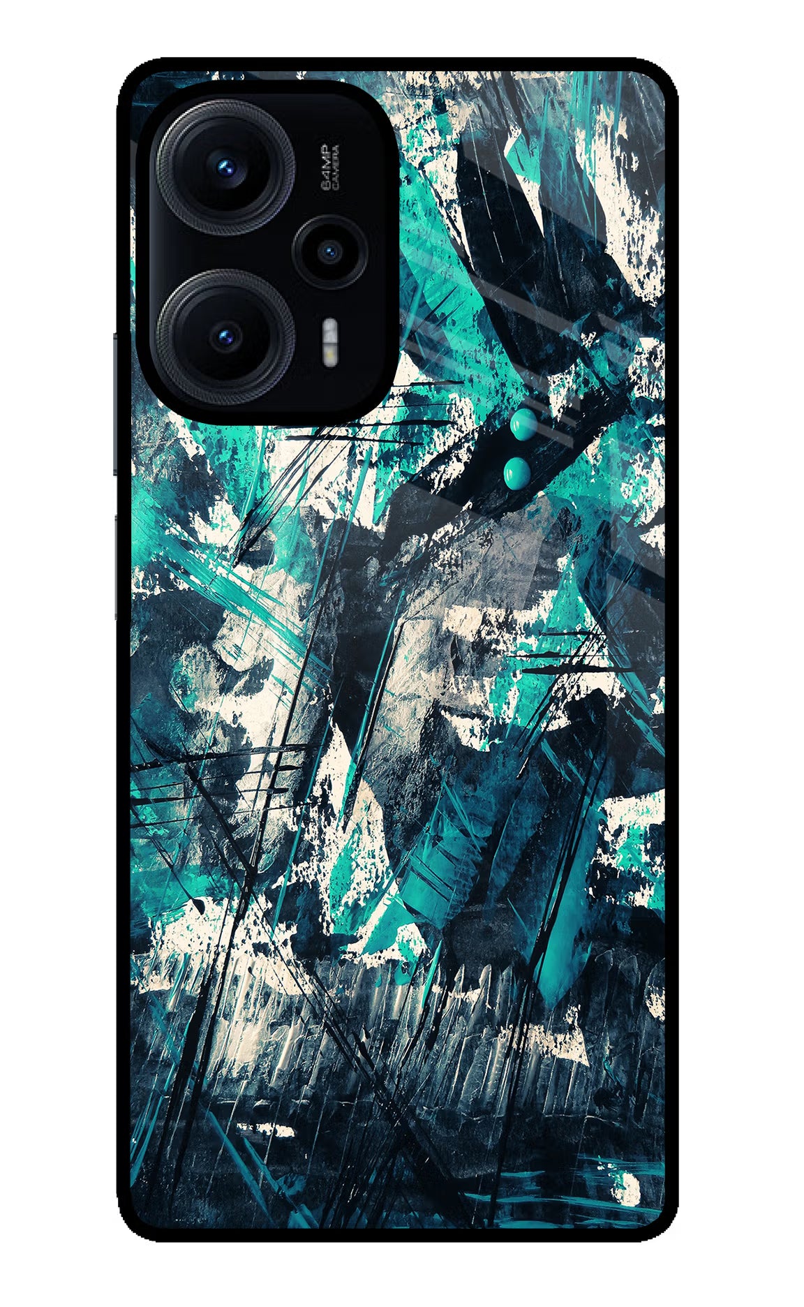 Artwork Poco F5 5G Glass Case