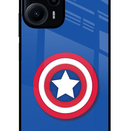 Shield Poco F5 5G Glass Case