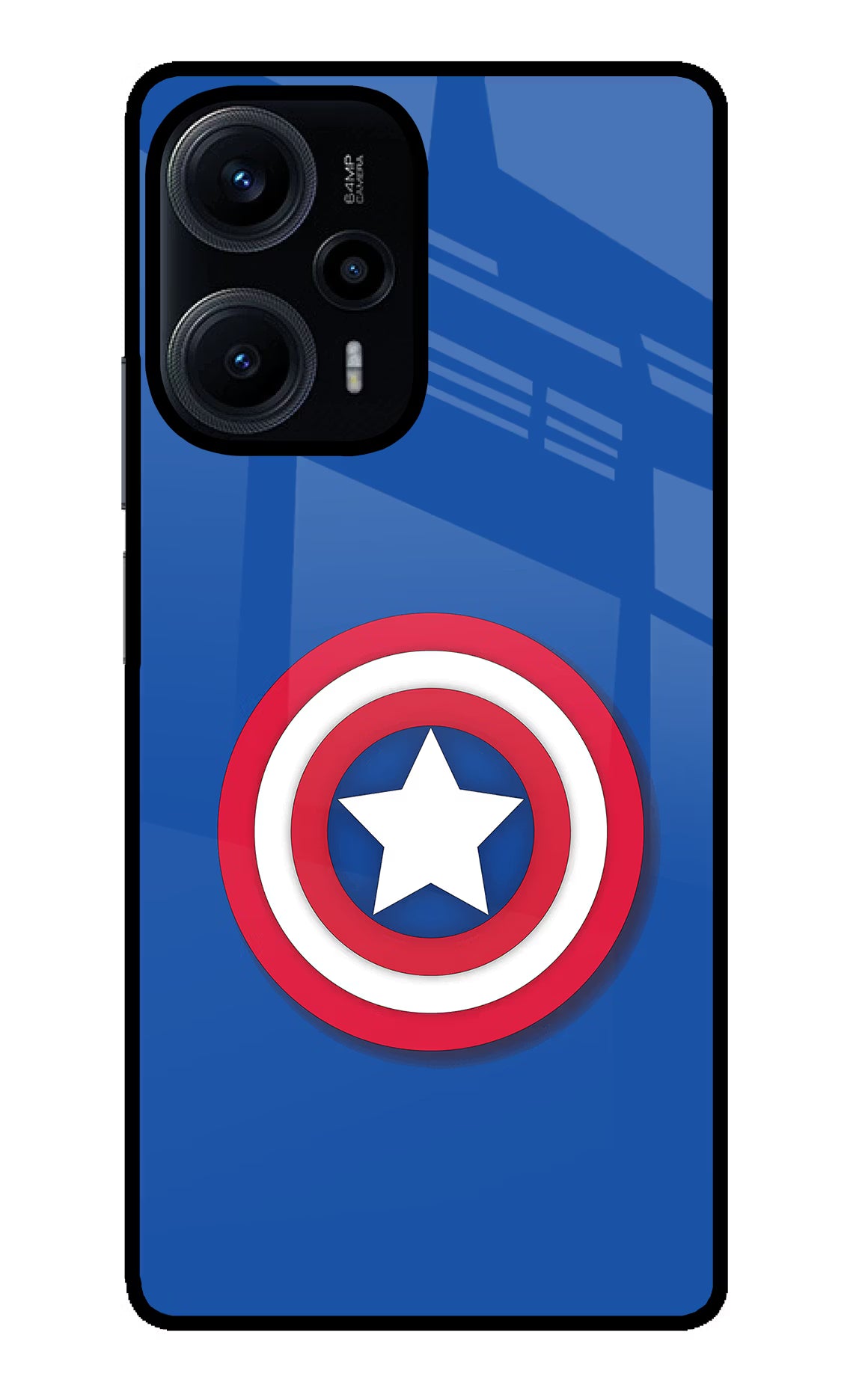 Shield Poco F5 5G Glass Case