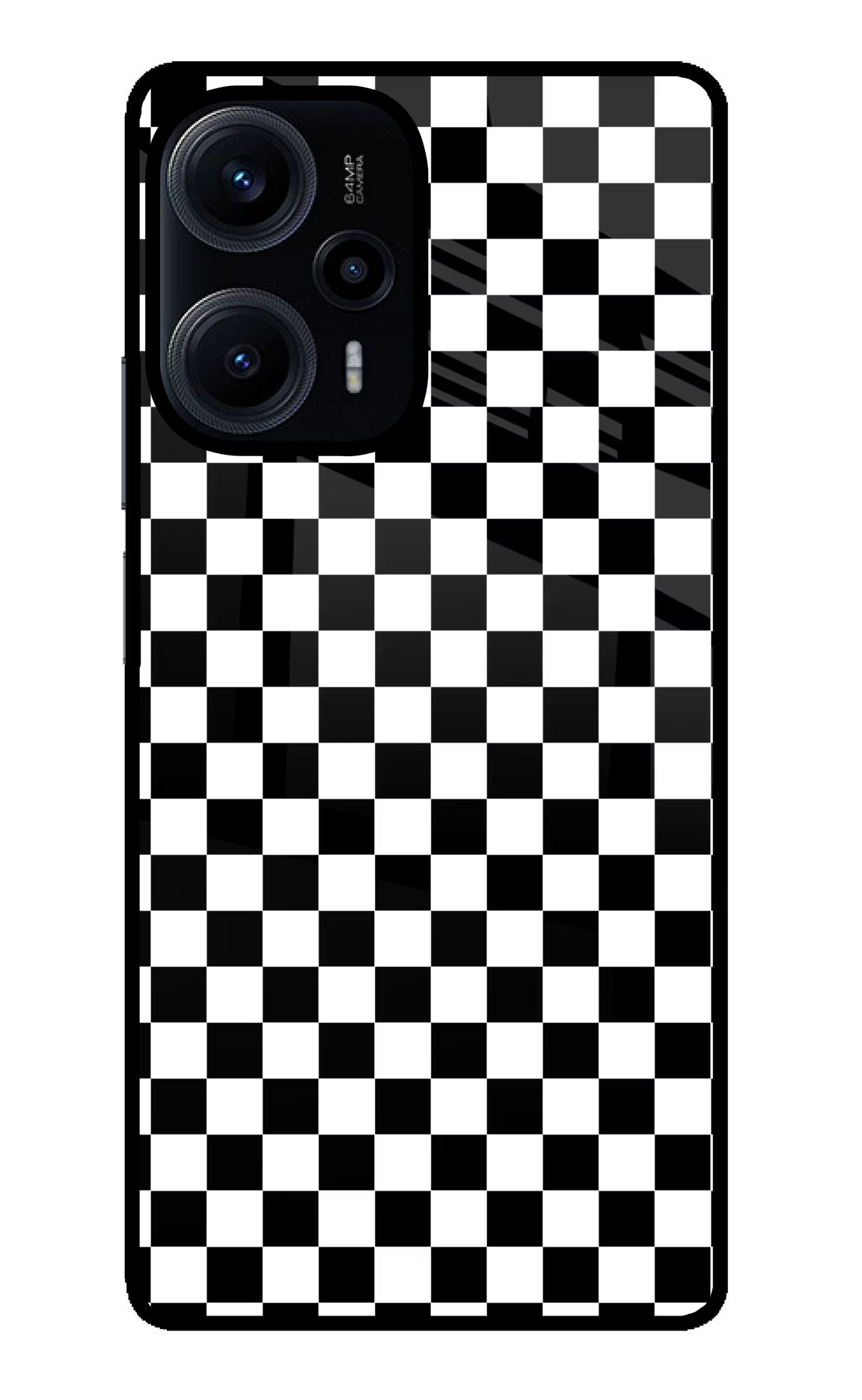 Chess Board Poco F5 5G Glass Case