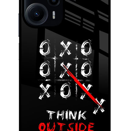 Think out of the BOX Poco F5 5G Glass Case