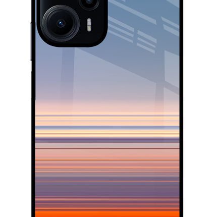 Morning Colors Poco F5 5G Glass Case
