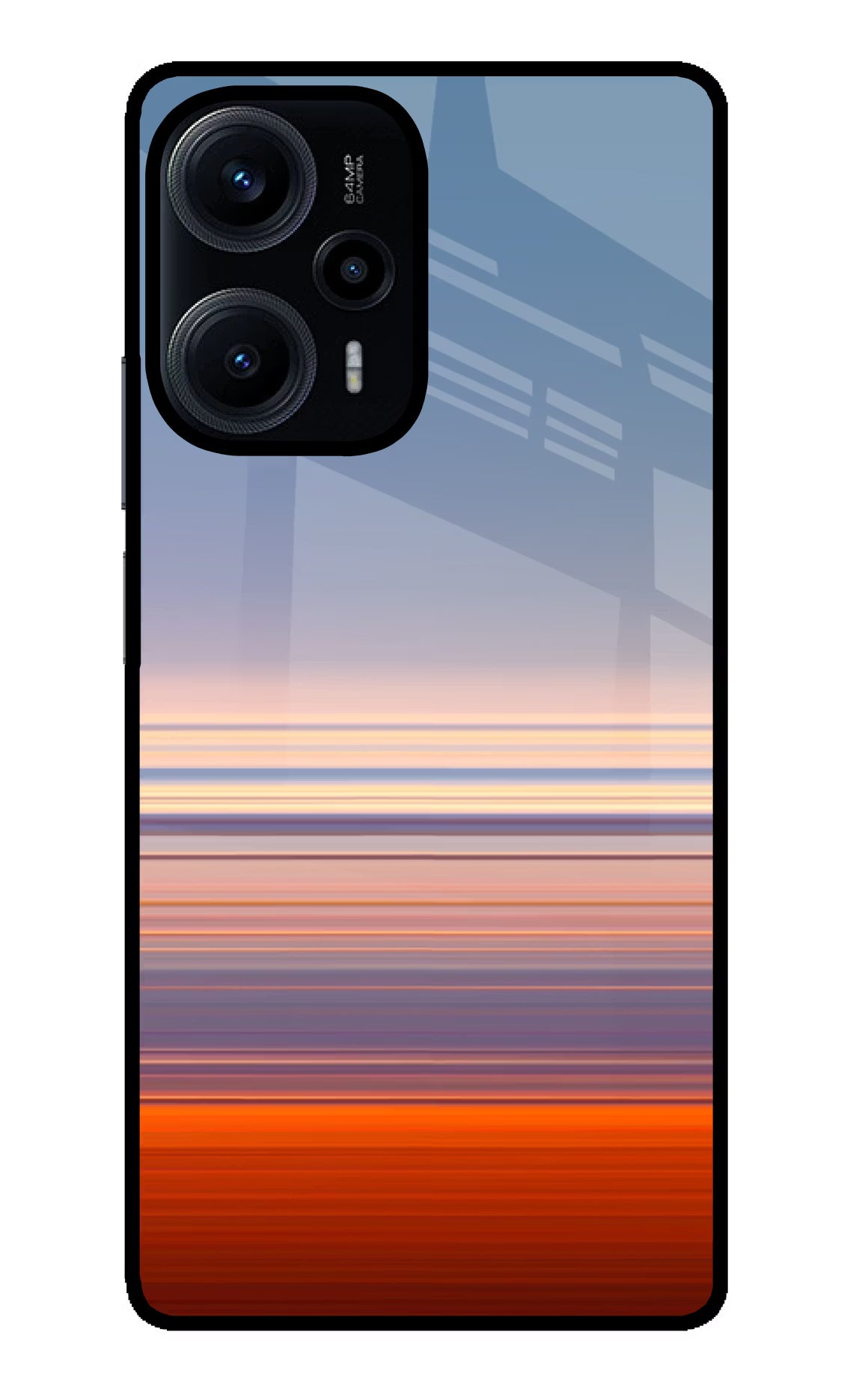 Morning Colors Poco F5 5G Glass Case