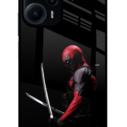 Deadpool Poco F5 5G Glass Case