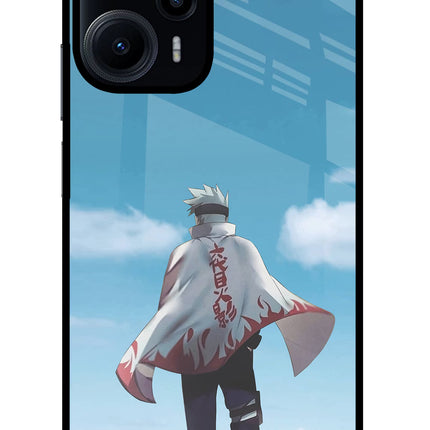 Kakashi Poco F5 5G Glass Case Back Cover by Casekaro