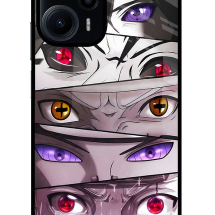 Naruto Anime Poco F5 5G Glass Case