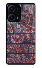 African Culture Design Poco F5 5G Glass Case