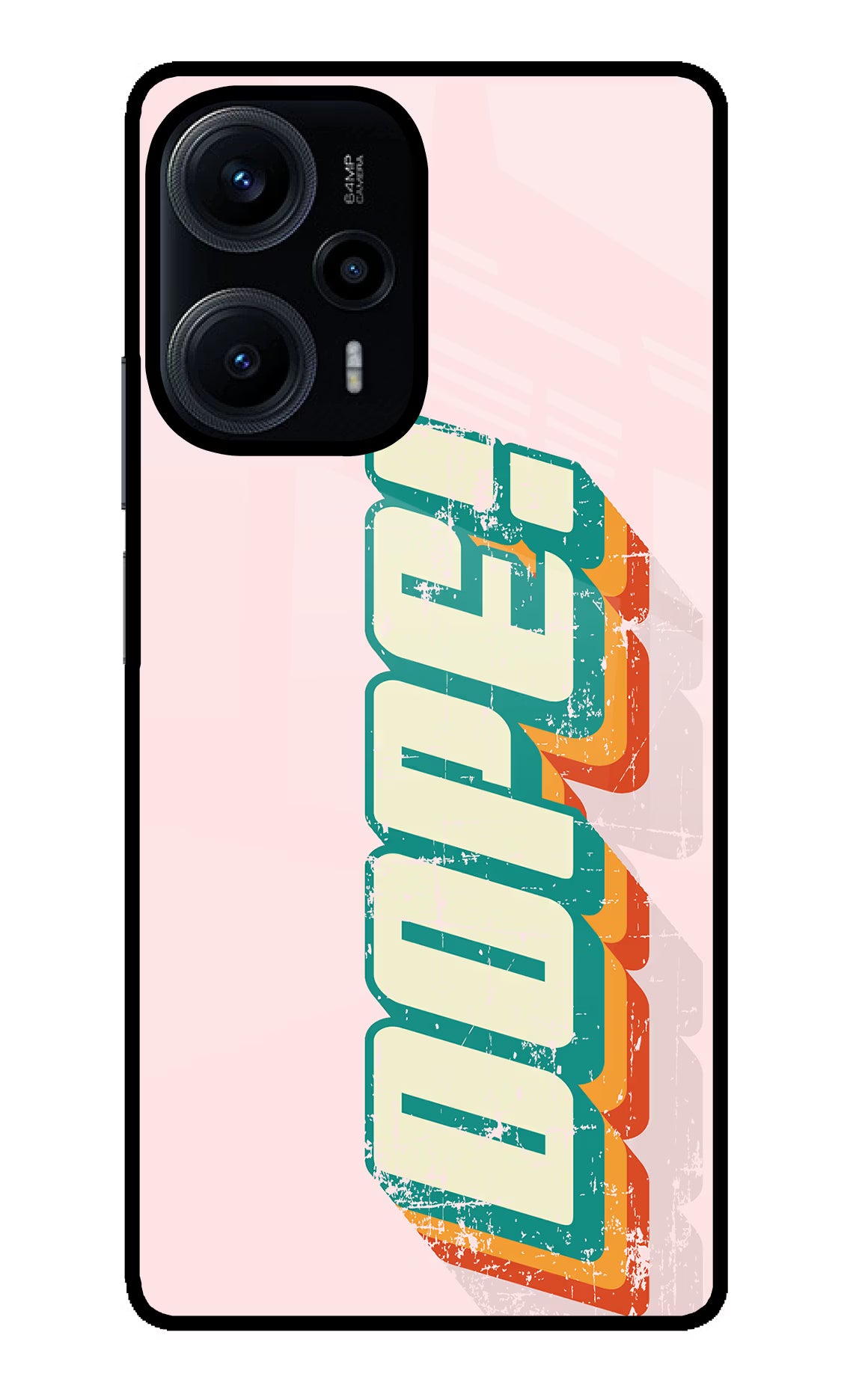 Dope Poco F5 5G Glass Case Back Cover by Casekaro