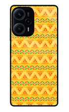 Tribal Pattern Poco F5 5G Glass Case