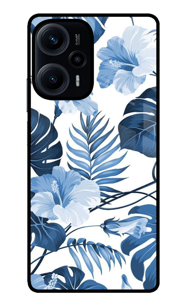Fabric Art Poco F5 5G Glass Case