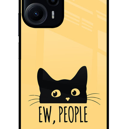 Ew People Catitude Poco F5 5G Glass Case
