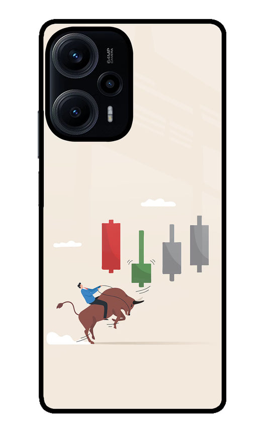 Bull Trading Momentum Poco F5 5G Glass Case