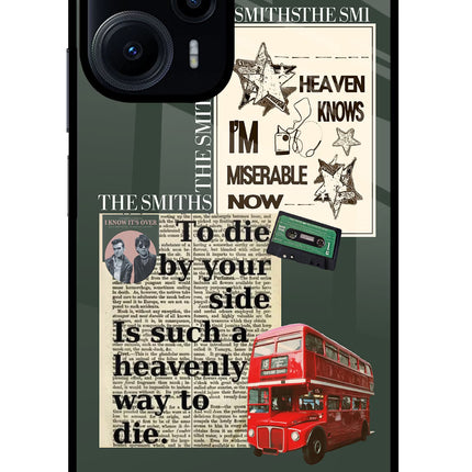 The Smiths Poco F5 5G Glass Case