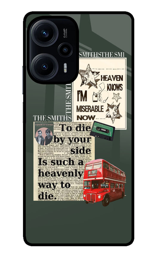 The Smiths Poco F5 5G Glass Case