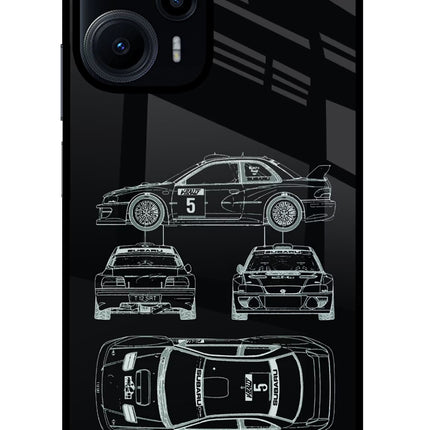 WRC'99 Poco F5 5G Glass Case