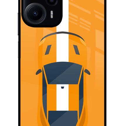 Highway Pursuit Poco F5 5G Glass Case