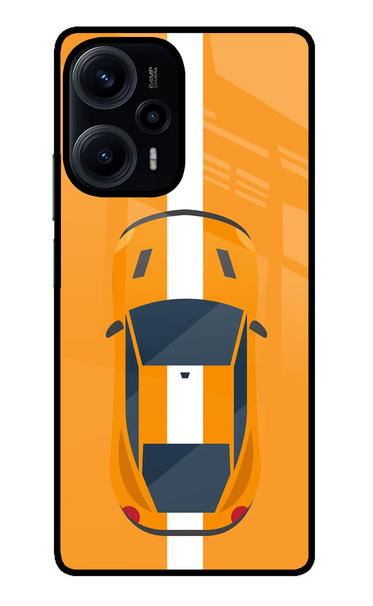 Highway Pursuit Poco F5 5G Glass Case