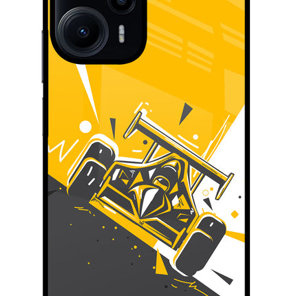 Track King Poco F5 5G Glass Case