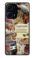 Capricorn Zodiac Poco F5 5G Glass Case