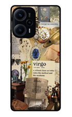 Virgo Zodiac Poco F5 5G Glass Case