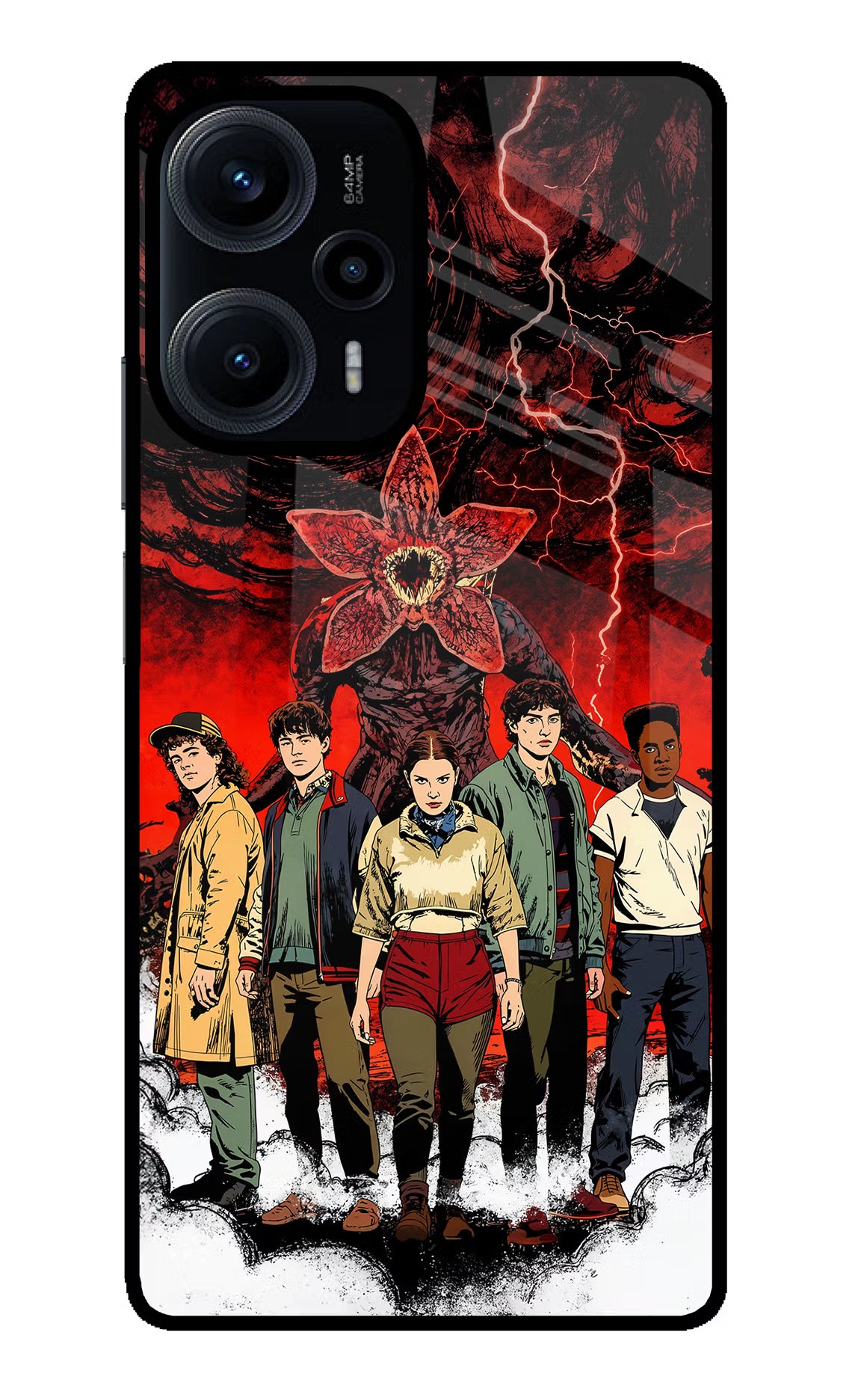 Ordinary Things Characters Poco F5 5G Glass Case