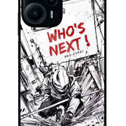 Who's Next Poco F5 5G Glass Case