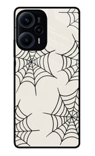 Spider Web Poco F5 5G Glass Case