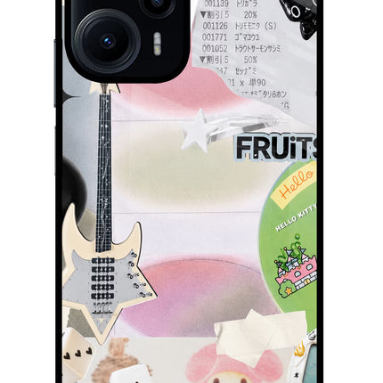 Softcore case Poco F5 5G Glass Case