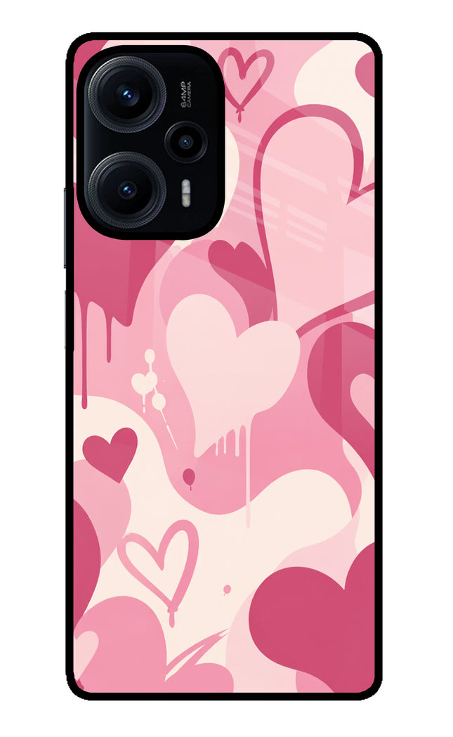 Hearty case Poco F5 5G Glass Case