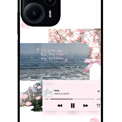 Wave to earth Poco F5 5G Glass Case