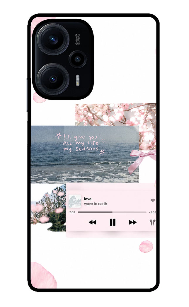 Wave to earth Poco F5 5G Glass Case