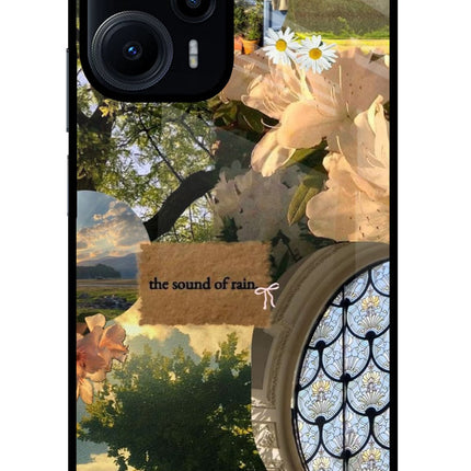 Rain Poco F5 5G Glass Case