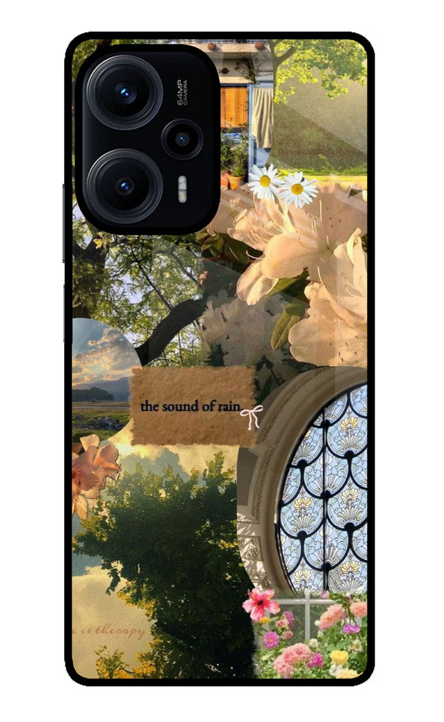 Rain Poco F5 5G Glass Case
