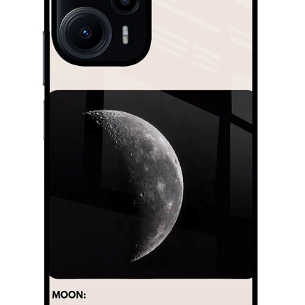 Moon Phase Poco F5 5G Glass Case